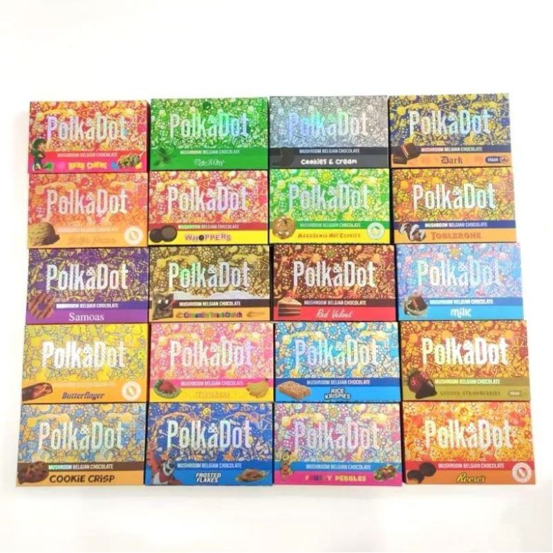 Plastic Polkadot Chocolate Mould | Edibles PC Mold